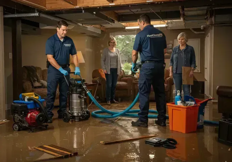 Basement Water Extraction and Removal Techniques process in Hagerstown, IN