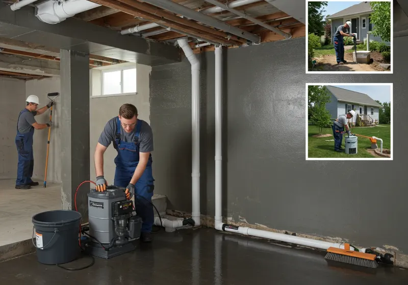 Basement Waterproofing and Flood Prevention process in Hagerstown, IN